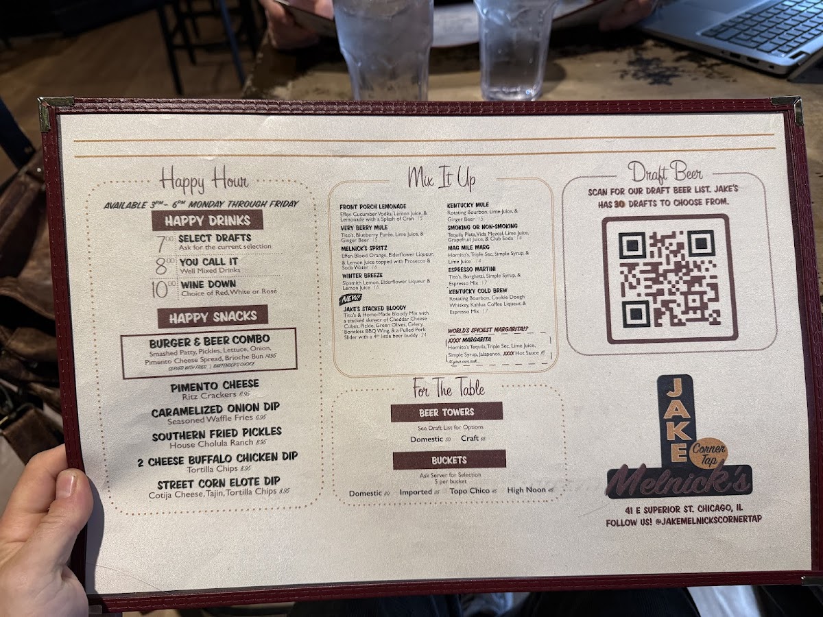 Jake Melnick's Corner Tap Menu - Image 4